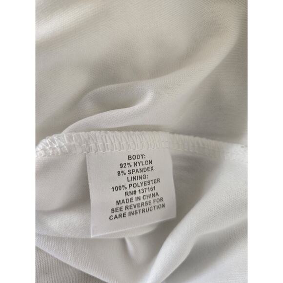 Eve & Maddie Womens Medium Y2k Babydoll Top Whimsy Fairy Boho Ivory Lace Peasant - Picture 7 of 9